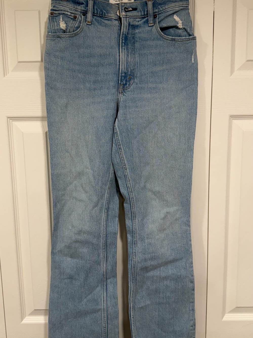 Abercrombie & Fitch Light Blue Flare Jeans